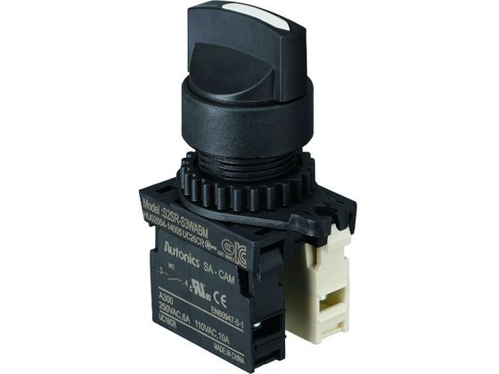 TRUSCO セレクタスイッチ Φ25 90°2ノッチ 1a-1b 白 25S-902-1A1B-W TRUSCO セレクタスイッチ Φ25 90°2ノッチ 1a-1b 白 25S-902-1A1B-W