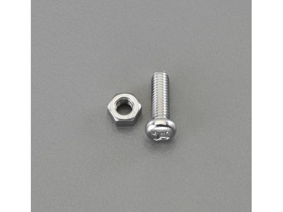 エスコ ゆるみ止ナベ小ねじセット ステンレス製 M4-M6 EA949NR-1