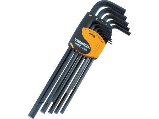 TRUSCO 六角棒レンチセット ロングタイプ 12本組 TRRL-12S TRUSCO 六角棒レンチセット ロングタイプ 12本組 TRRL-12S