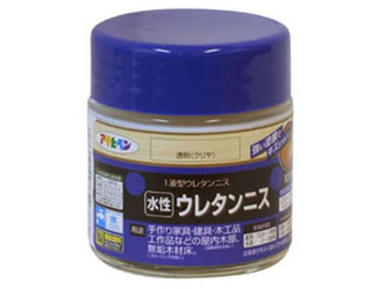 アサヒペン 水性ウレタンニス 100ml 透明(クリヤ)