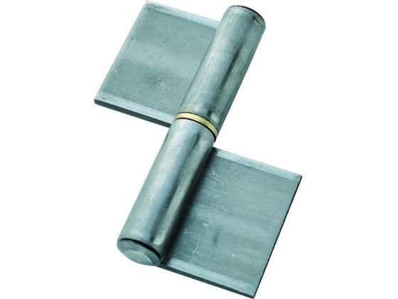 TRUSCO スチール製特厚溶接旗蝶番 左用 全長127mm (2個入)