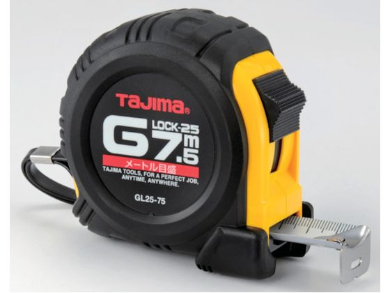 タジマ Gロック-25 7.5m メートル目盛 GL25-75BL タジマ Gロック-25 7.5m メートル目盛 GL25-75BL