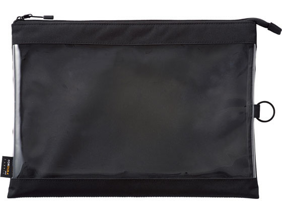 リヒトラブ SMART FIT クリヤーケース A4 ブラック F7575-24 リヒトラブ SMART FIT クリヤーケース A4 ブラック F7575-24