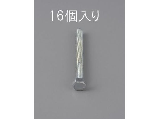 エスコ 六角頭全ねじボルト 16本 M4×22mm EA949LA-422