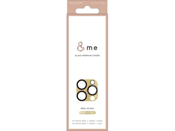 エレコム iPhone16Pro MAX カメラフィルム カフェオレ PM-A24CFLLP6BE エレコム iPhone16Pro MAX カメラフィルム カフェオレ PM-A24CFLLP6BE