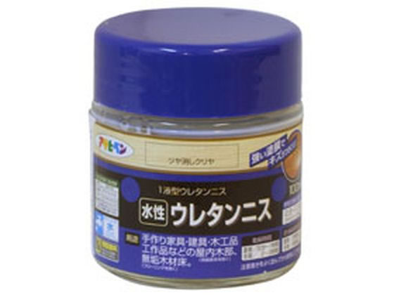 アサヒペン 水性ウレタンニス 100ml ツヤ消しクリヤ