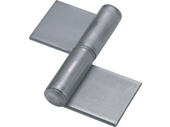 TRUSCO スチール製特厚溶接旗蝶番 左用 全長76mm (4個入)