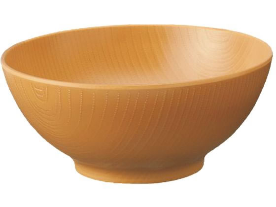 台和 メラミン食器 ウォールナ ボール 17cm WD-41-LBR ライトブラウン 台和 メラミン食器 ウォールナ ボール 17cm WD-41-LBR ライトブラウン