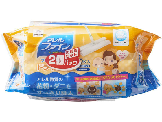 山崎産業 フローリングワイパー用 ドライシート30枚入2個パック