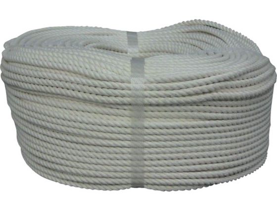 ユタカメイク ロープ 綿ロープ巻物 6φ×200m C6-200 ユタカメイク ロープ 綿ロープ巻物 6φ×200m C6-200