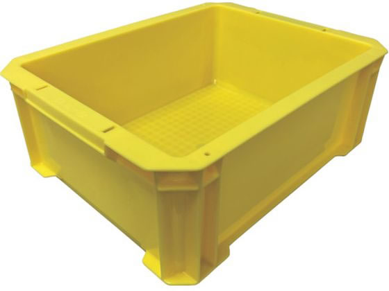 DIC DA型コンテナDA-9 外寸:W366×D280×H136 黄 DA-9