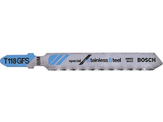 ボッシュ ジグソーブレード 金工用パウダーメタルハイス (5枚入) T-118GFS ボッシュ ジグソーブレード 金工用パウダーメタルハイス (5枚入) T-118GFS