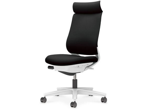 コクヨ ミトラ2 布 アディショナル肘無 白脚本体白ブラック コクヨ ミトラ2 布 アディショナル肘無 白脚本体白ブラック