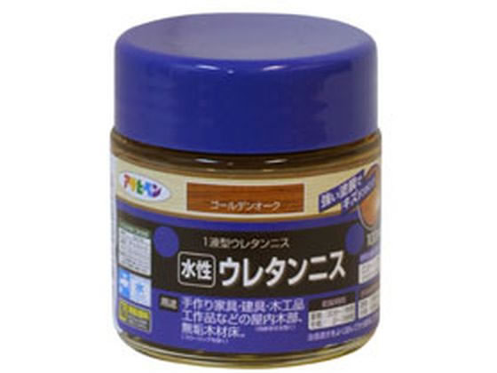 アサヒペン 水性ウレタンニス 100ml ゴールデンオーク
