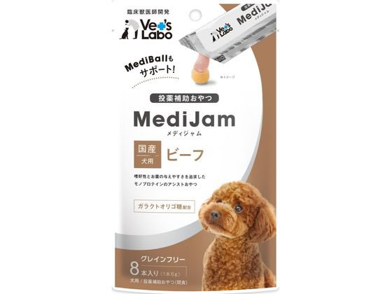 ジャパンペットコミュニケーションズ メディジャム 犬 ビーフ 48g ジャパンペットコミュニケーションズ メディジャム 犬 ビーフ 48g