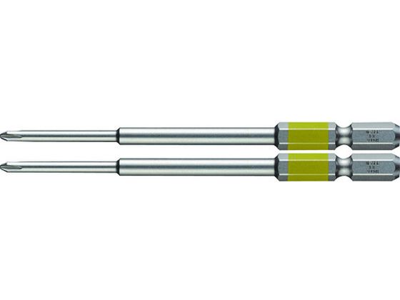 ベッセル 剛彩ビット 2本組 (片頭) +1×100mm GS161100 ベッセル 剛彩ビット 2本組 (片頭) +1×100mm GS161100