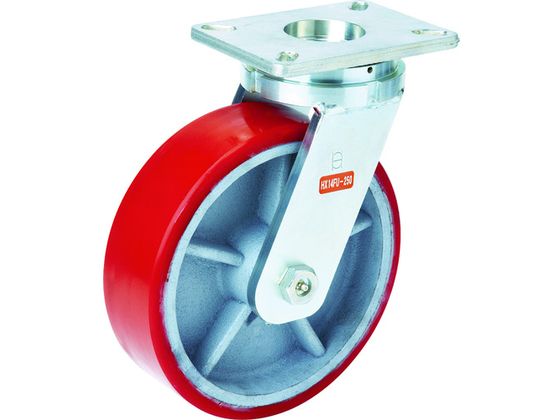 OH スーパーストロングキャスターHXシリーズ超重荷重用 ウレタン車 車輪径150mm HX14FU-150 OH スーパーストロングキャスターHXシリーズ超重荷重用 ウレタン車 車輪径150mm HX14FU-150
