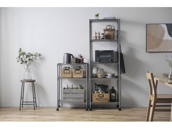 （まとめ） アイリスオーヤマ メタルシェルフ 3段 W550×D350×H830mm SEM-5508 1台 〔×2セット〕〔代引不可〕 まとめ） アイリスオーヤマ メタルシェルフ 3段 W550×D350×H830mm SEM