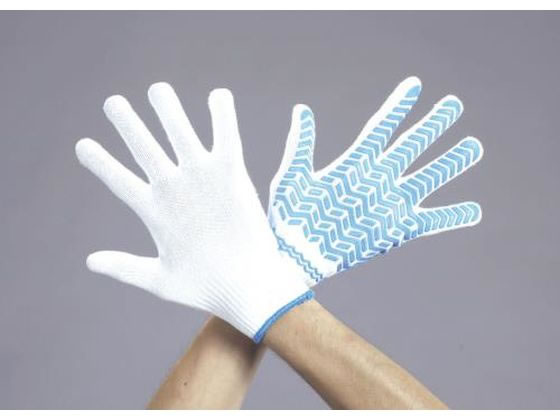 エスコ 手袋 滑り止め付 男性用 L EA354A-51