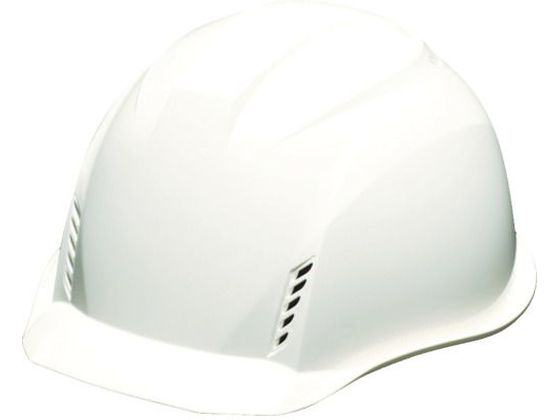 TRUSCO 遮熱ヘルメット 涼帽 通気孔付 白 TD-HB-FV-W