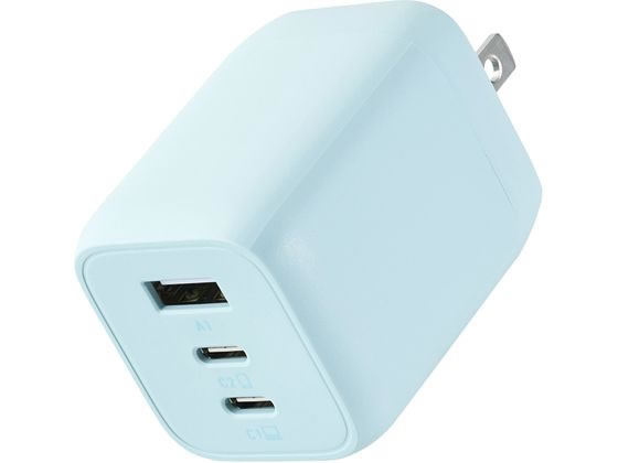 エレコム USB充電器 TypeC コンセント ペールブルー MPA-ACCP4465BU エレコム USB充電器 TypeC コンセント ペールブルー MPA-ACCP4465BU