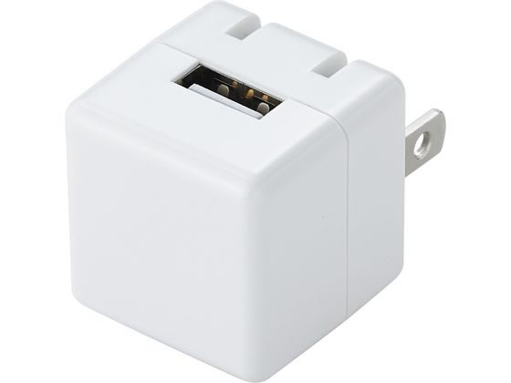 エレコム 充電器 USB コンセント 5W コンパクト ホワイト MPA-ACW01WH エレコム 充電器 USB コンセント 5W コンパクト ホワイト MPA-ACW01WH