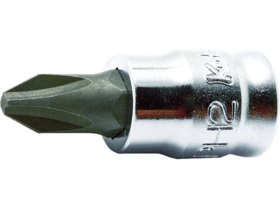コーケン Z-EAL プラスビットソケット差込角6.35mm サイズNO.3 2000Z.28-3 コーケン Z-EAL プラスビットソケット差込角6.35mm サイズNO.3 2000Z.28-3