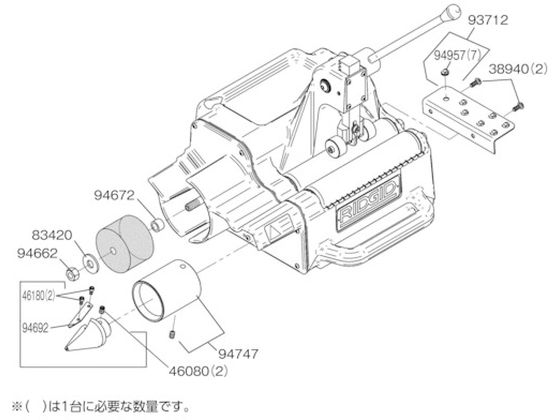 RIDGID wbNX ibg 1^2-13 F^122J 94662