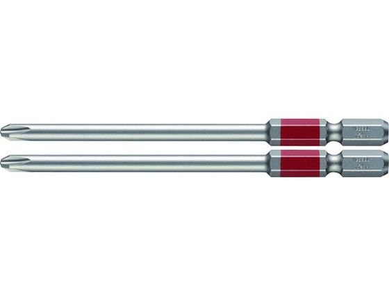 ベッセル 剛彩ビット 2本組 (片頭) +2×100mm GS162100 ベッセル 剛彩ビット 2本組 (片頭) +2×100mm GS162100