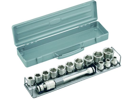 TONE インパクト用ソケットセット(メタルトレー付) 15pcs NV4132 TONE インパクト用ソケットセット(メタルトレー付) 15pcs NV4132