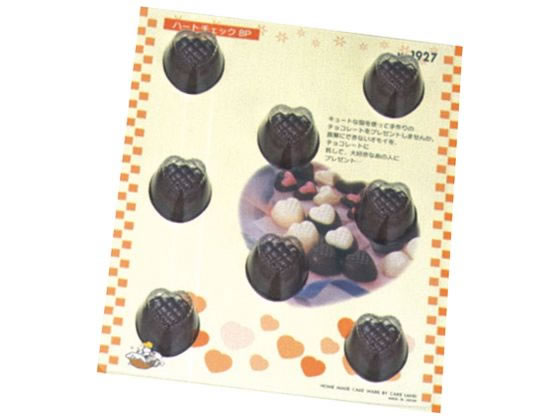 タイガークラウン チョコレートモールド ハートチェック No.1927 3896500 タイガークラウン チョコレートモールド ハートチェック No.1927 3896500