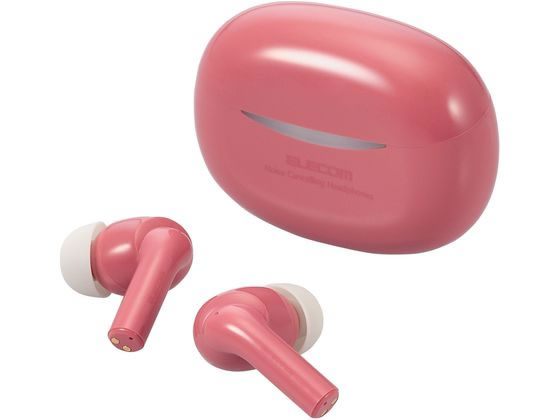エレコム 無線イヤホン ノイズキャンセル ピンク LBT-TWS15PN エレコム 無線イヤホン ノイズキャンセル ピンク LBT-TWS15PN