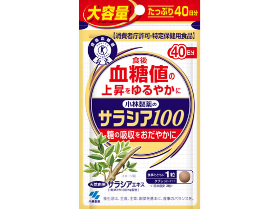 小林製薬 小林サラシア100 40日分(120粒) 小林製薬 小林サラシア100 40日分(120粒)