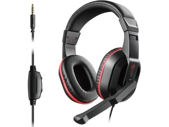 エレコム 有線ヘッドセット 4極 HS-GM04MSTBK エレコム 有線ヘッドセット 4極 HS-GM04MSTBK