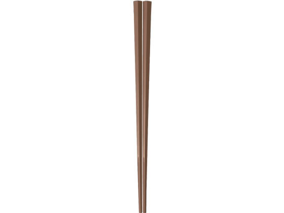 曙産業 ぐる麺箸 23cm 茶 PM-108