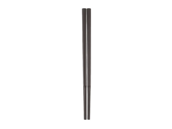 曙産業 10角ぐる麺箸 極太 21cm 黒 GM-4050