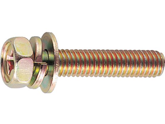 TRUSCO 座金組込ネジ アブセットクロメートP-3サイズM5×20 75本入 B68-0520 TRUSCO 座金組込ネジ アブセットクロメートP-3サイズM5×20 75本入 B68-0520
