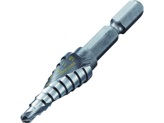 エビ スパイラルステージドリル ノンコーティング 9段 六角軸 4-12 LBH412SPN エビ スパイラルステージドリル ノンコーティング 9段 六角軸 4-12 LBH412SPN