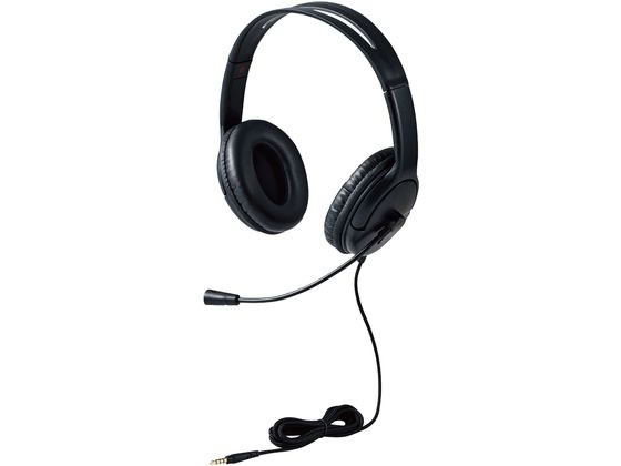 エレコム ヘッドセット ノイズキャンセル HS-HP07STBK エレコム ヘッドセット ノイズキャンセル HS-HP07STBK
