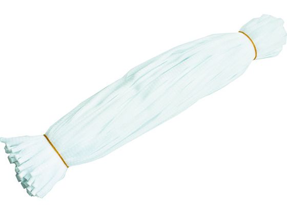 TRUSCO みかんネット 長さ45cm 白 100本入 BESN-100-W