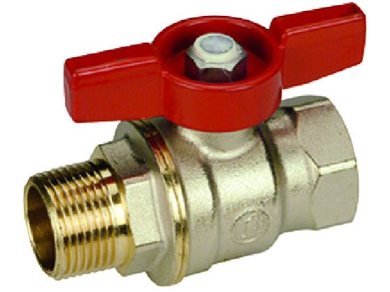 GIACOMINI DADO ボールバルブ メスxオス 3／4 R914X024
