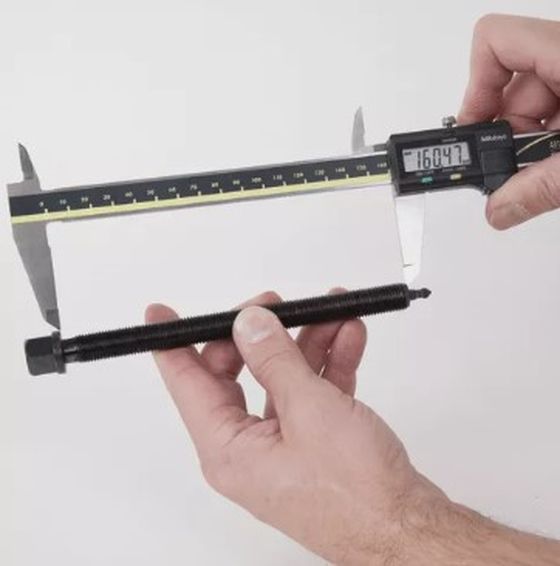エスコ 400mm G3／4×14 プーラー用センターボルト EA500ZB-44が