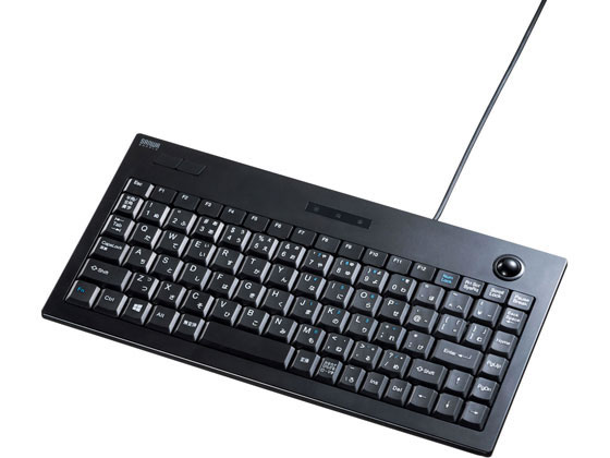 サンワサプライ トラックボールキーボード SKB-TR03BKが6,317円 通販