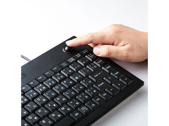 サンワサプライ トラックボールキーボード SKB-TR03BKが6,317円 通販