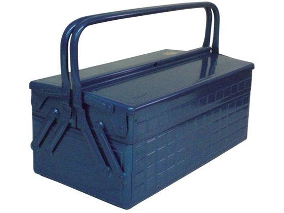 TRUSCO 2段式工具箱 412×220×289 ブルー GL-410-B TRUSCO 2段式工具箱 412×220×289 ブルー GL-410-B
