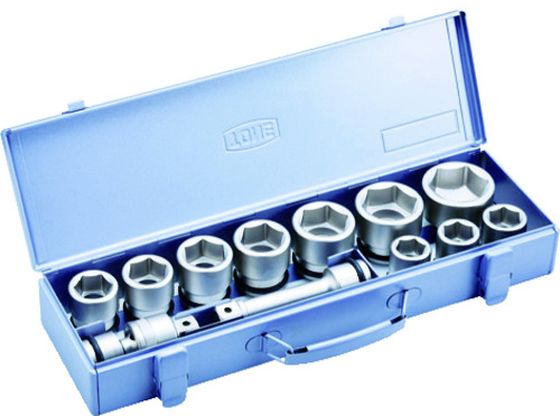 TONE インパクト用ソケットセット(メタルトレー付) 12pcs NV6102 TONE インパクト用ソケットセット(メタルトレー付) 12pcs NV6102