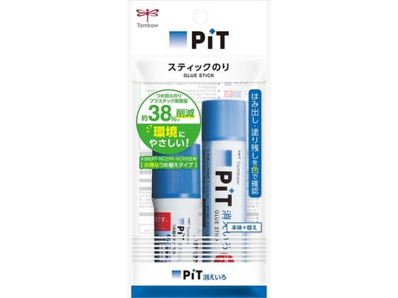 トンボ鉛筆 つめ替え消えいろピット 本体+つめ替えパック