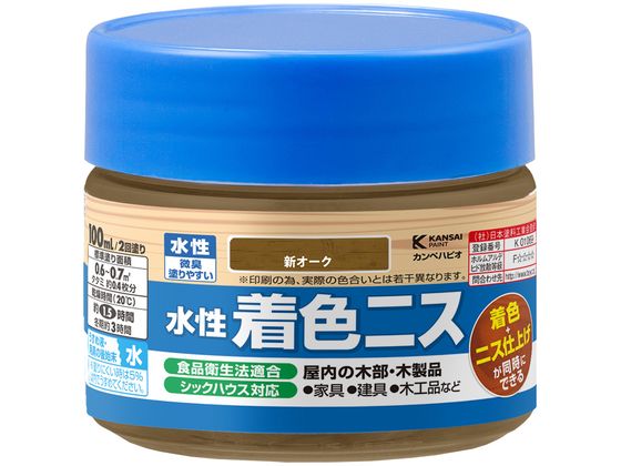 カンペハピオ 水性着色ニス 新オーク 100ml カンペハピオ 水性着色ニス 新オーク 100ml