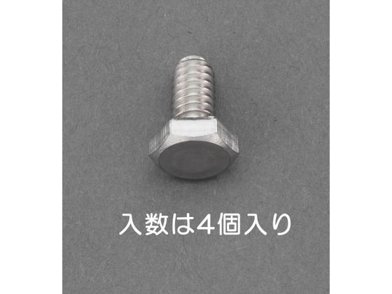 エスコ 六角頭ボルト ステンレス製 4本 UNF No10×5／16