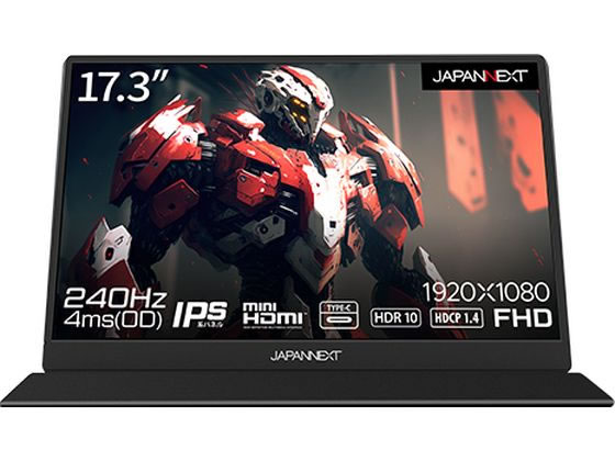 JAPANNEXT ゲーミングディスプレイ17.3型 JN-MD-173GT240FHDR JAPANNEXT ゲーミングディスプレイ17.3型 JN-MD-173GT240FHDR
